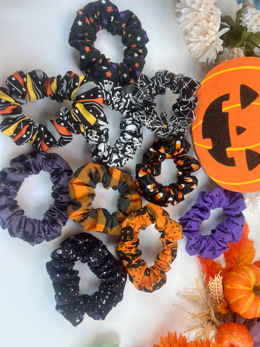 Halloween Mini hair scrunchies