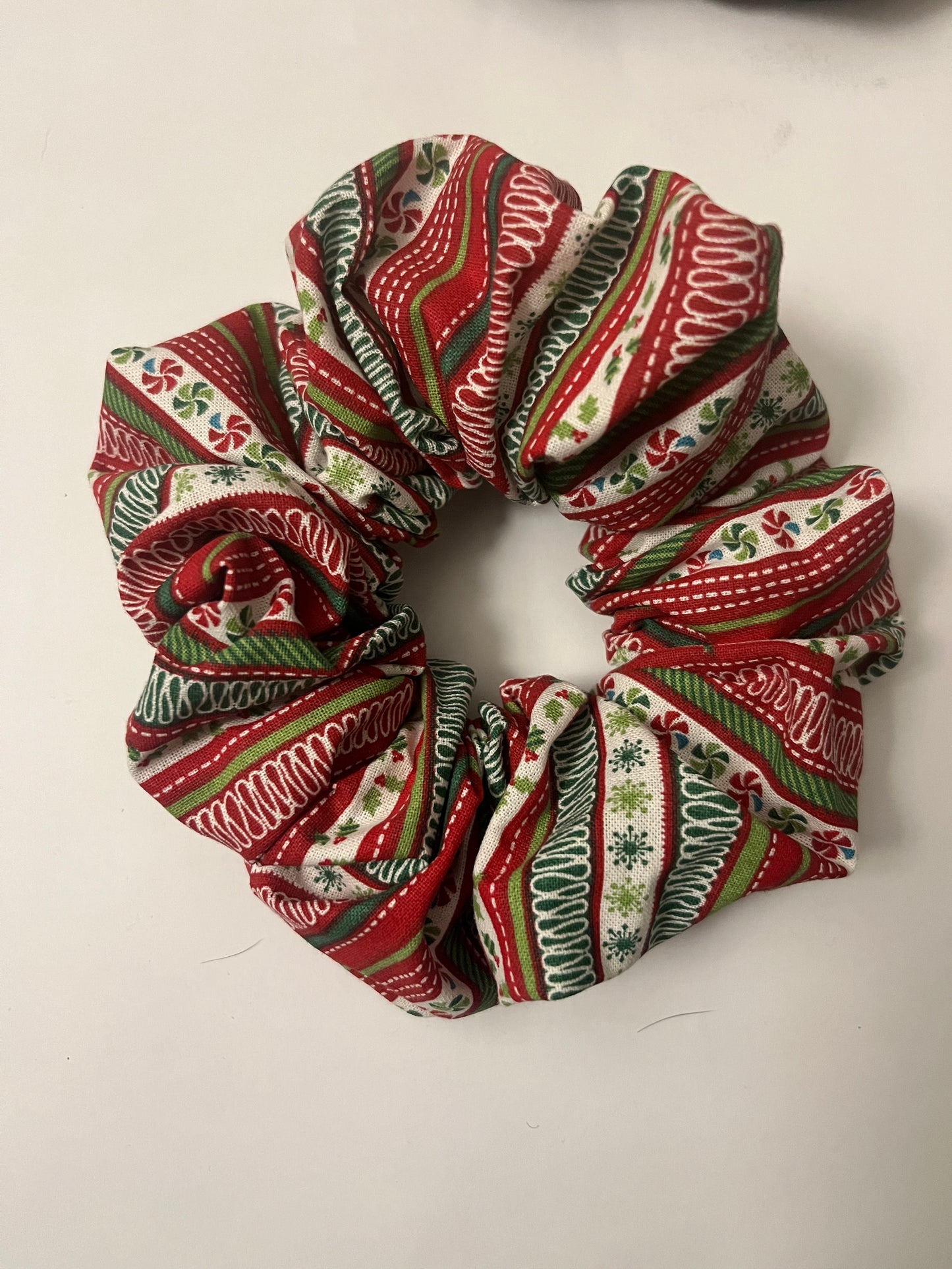 Christmas scrunchie 5 pack